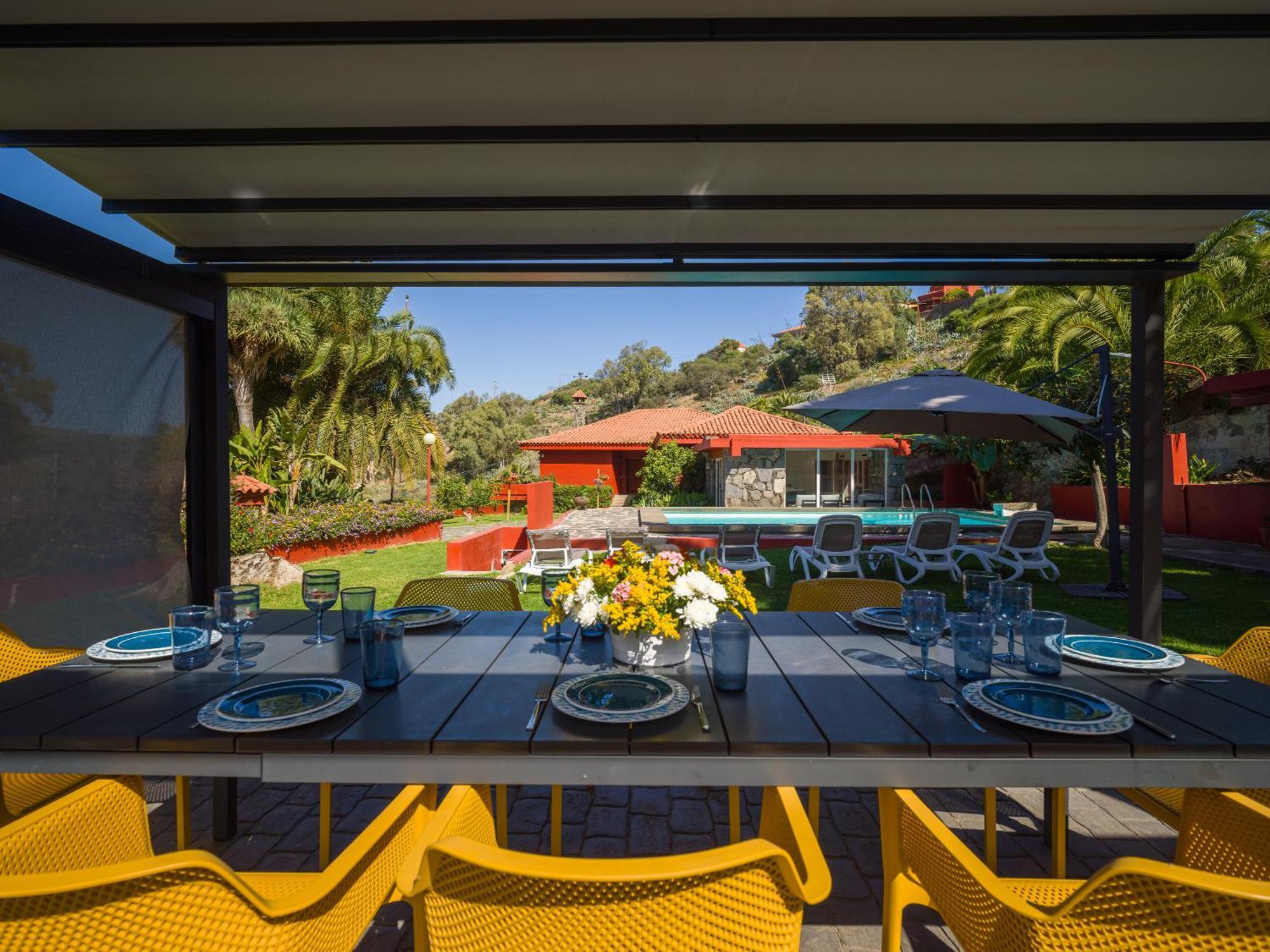 El Jardin De Santa Brigida With Private Pool, Sauna & Jacuzzi Extérieur photo